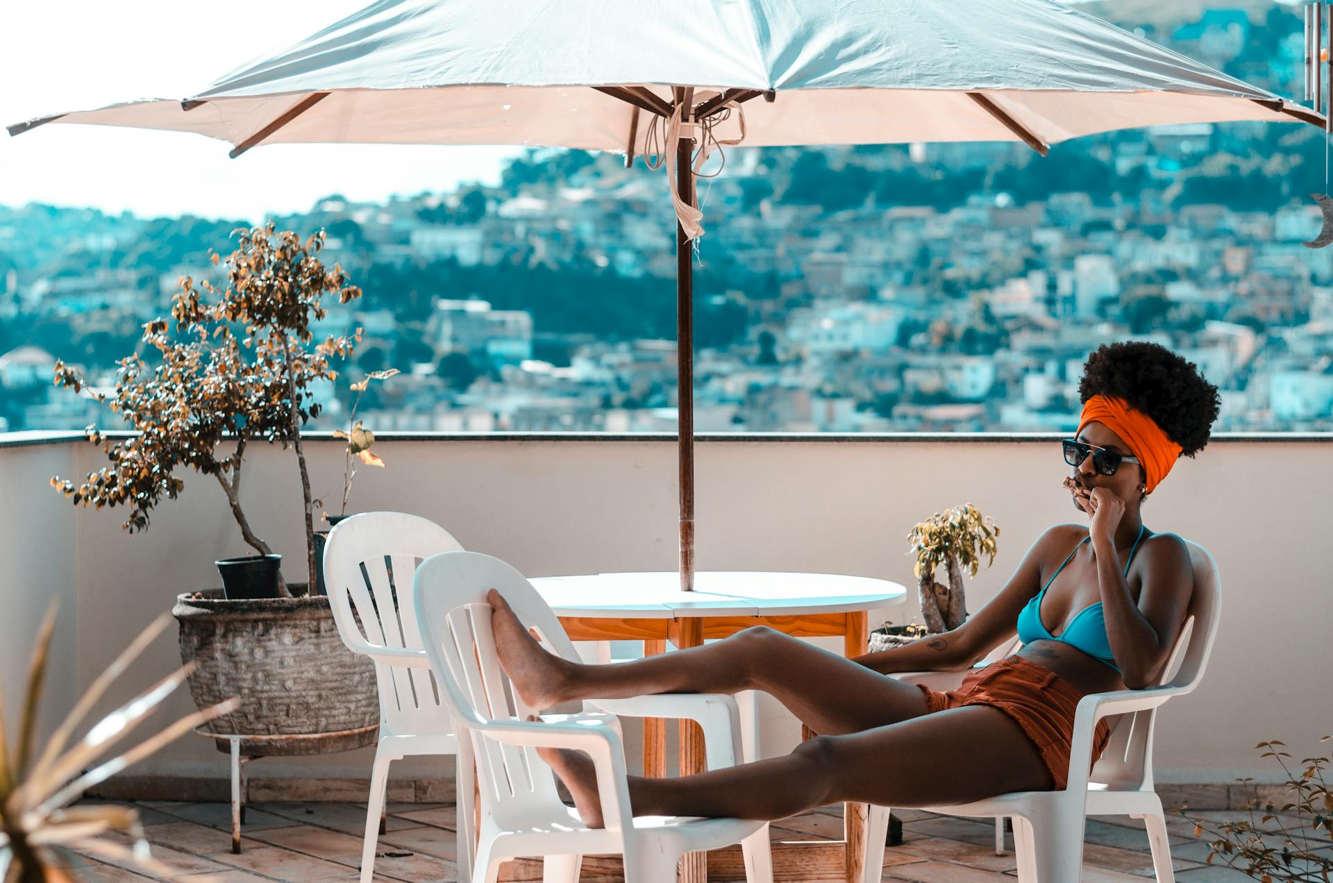 Restaurateur marocain dans son établissement